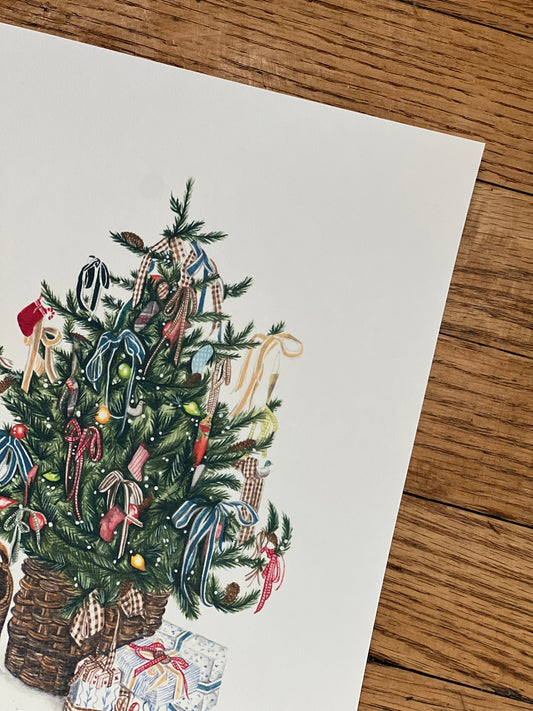 momma's mudroom tree print