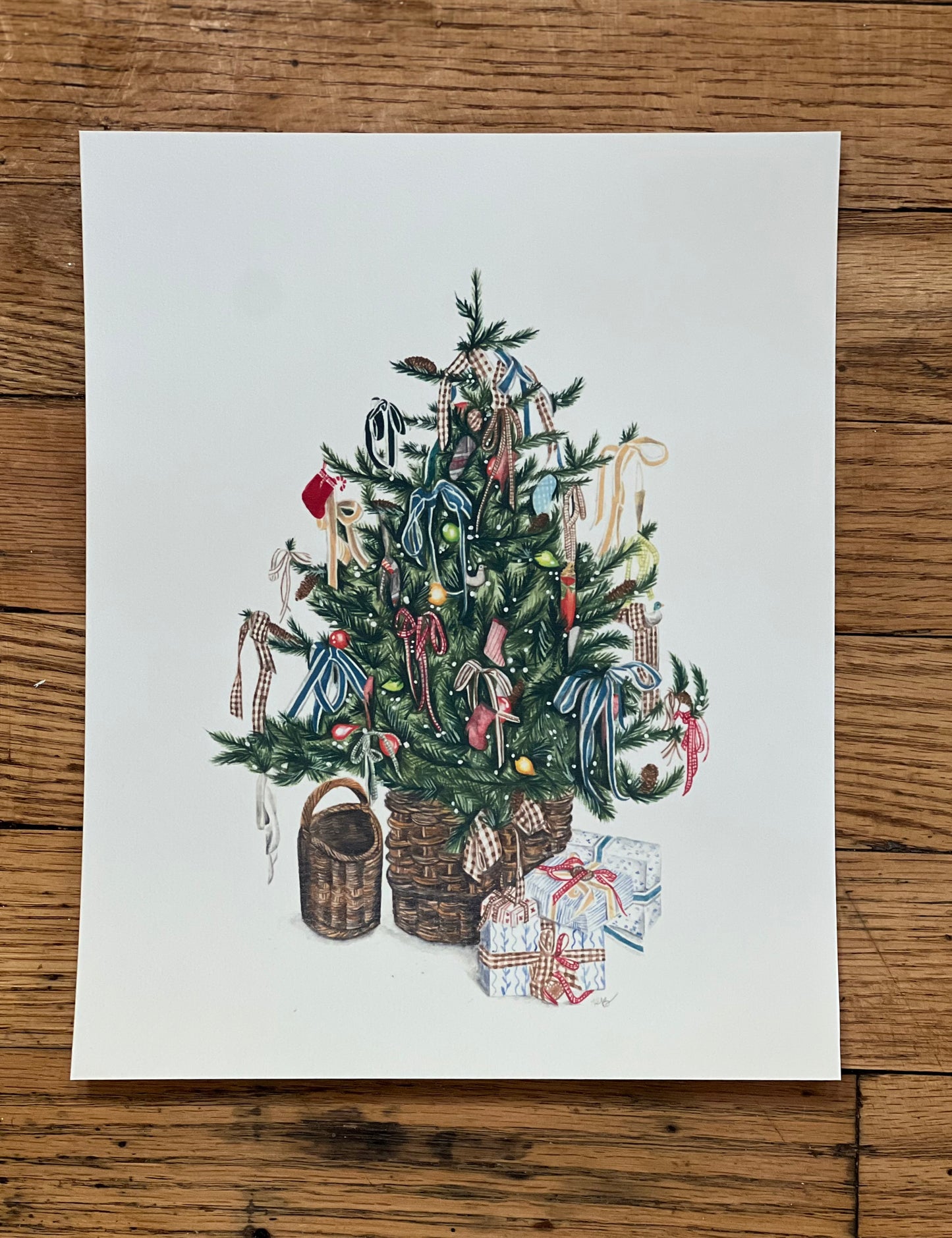 momma's mudroom tree print