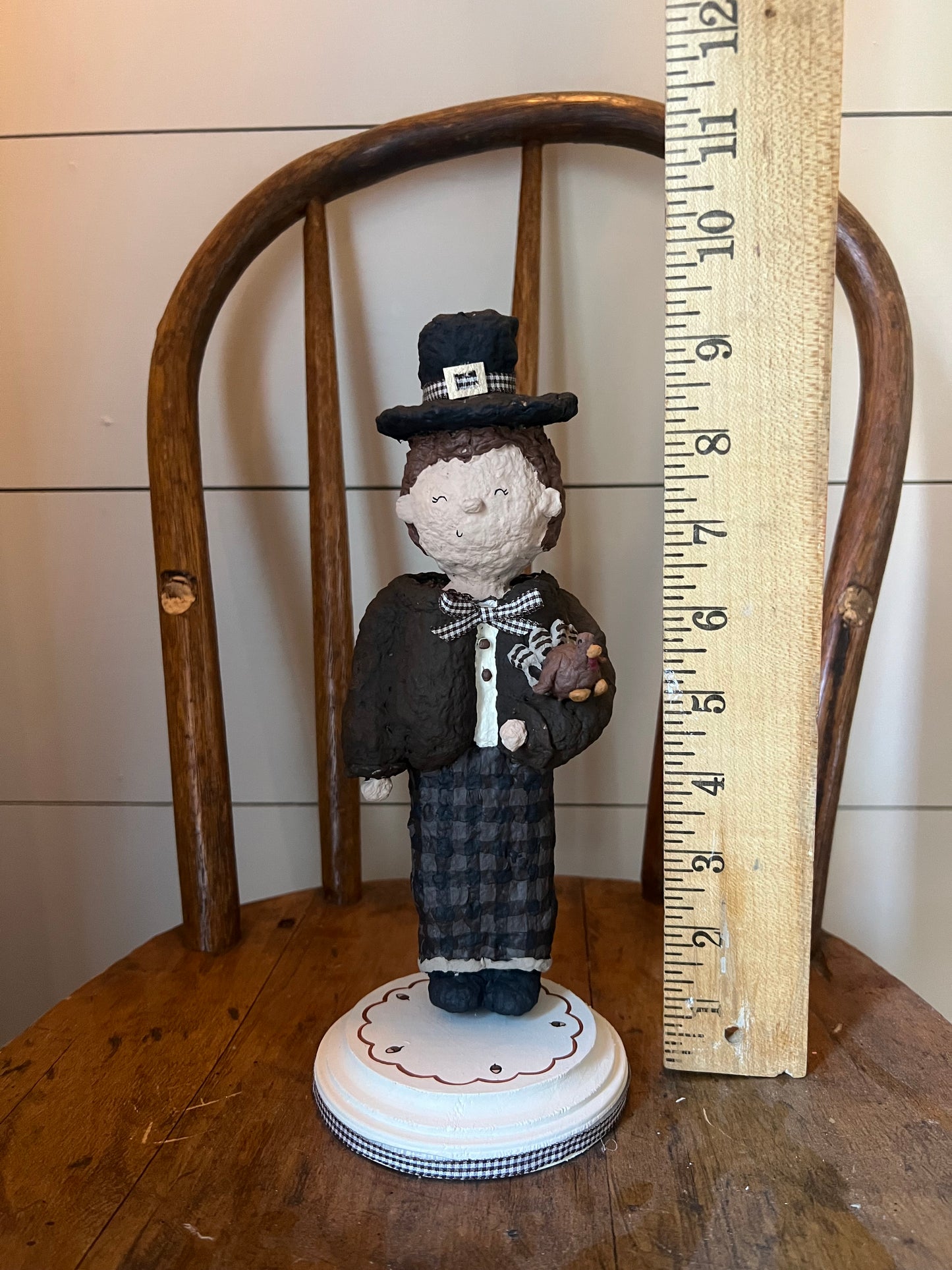 paper mache pilgrims set